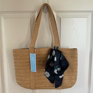 Draper James Everyday Straw Bag